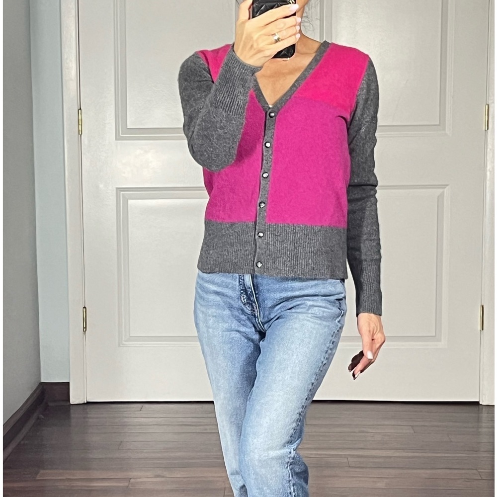 Apt.9 100% cashmere cardigan size M